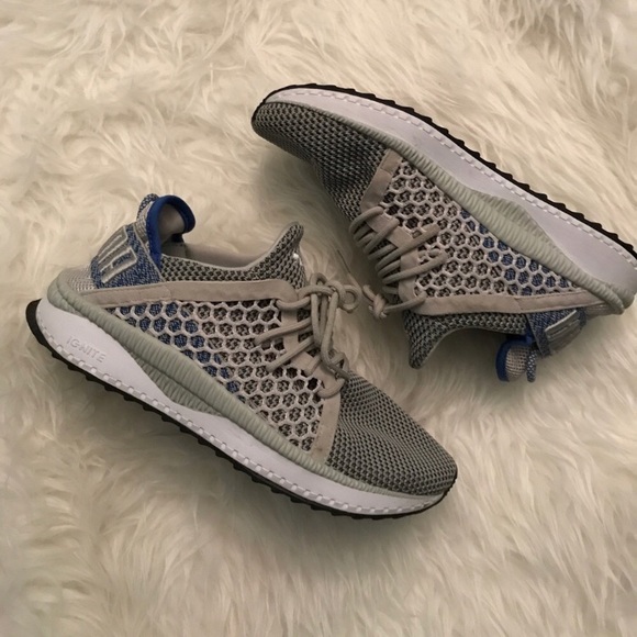 Puma Tsugi NetFit EvoKnit sneakers grey womens 8.5 Puma Tsugi NetFit EvoKnit sneakers grey womens 8.5